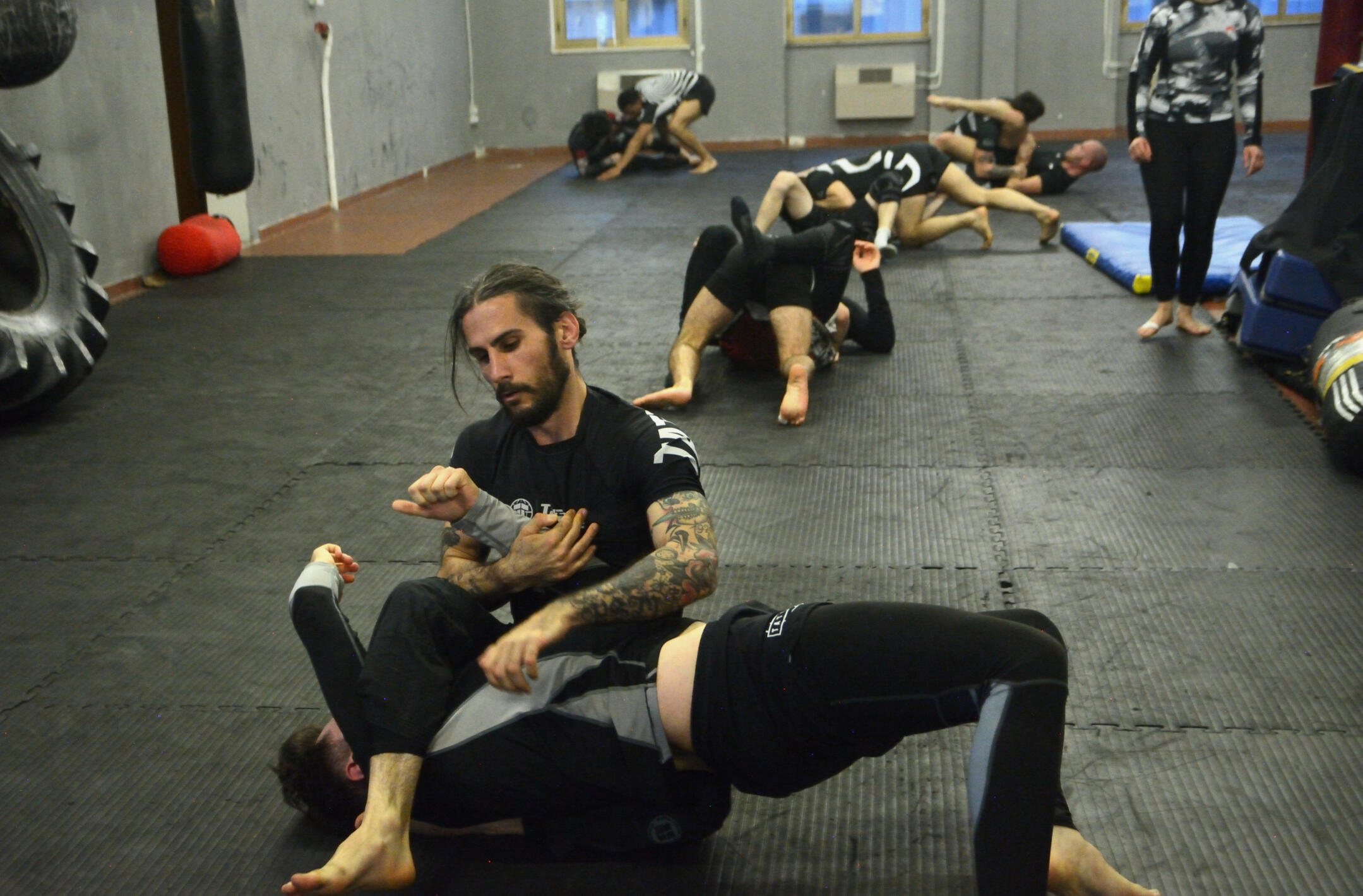 Grappling a Valdarno.