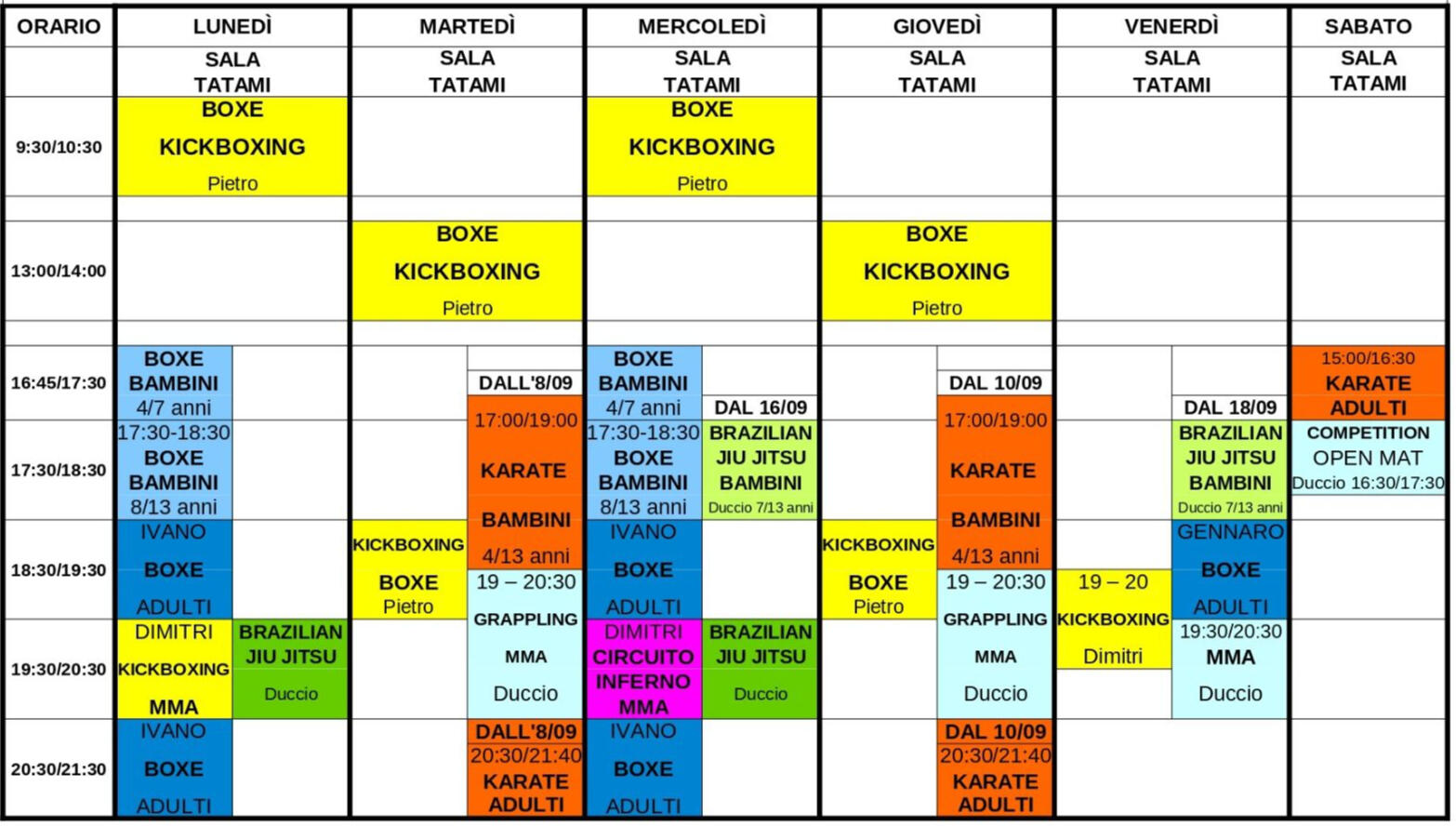 MMA a Valdarno.
